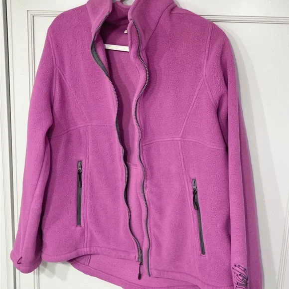 CABELA'S Black/Gray and Magenta Interchangeable Winter Jacket - Size L - Picture 3 of 6